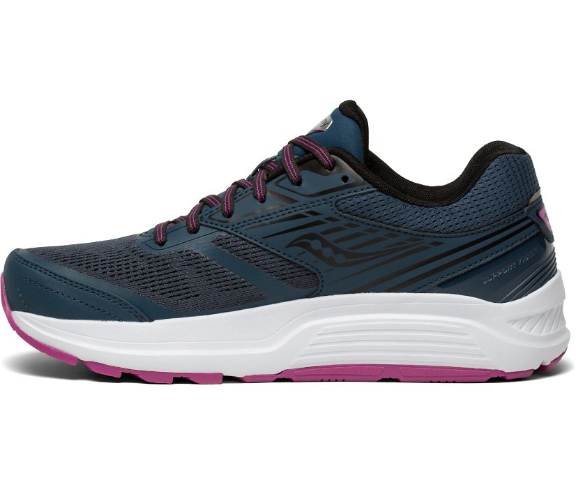 Women's Saucony Echelon 8 Running Shoes Navy | Singapore 099XYUF